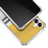 NFL Green Bay Packers White Striped Galaxy A14 5G Clear Case