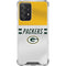 NFL Green Bay Packers White Striped Galaxy A52 5G Clear Case