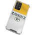 NFL Green Bay Packers White Striped Galaxy A52 5G Clear Case