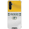NFL Green Bay Packers White Striped Galaxy A54 5G Clear Case
