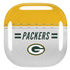 NFL Green Bay Packers White Striped Galaxy Buds Pro Skin