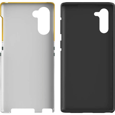 NFL Green Bay Packers White Striped Galaxy Note 10 Pro Case