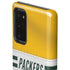 NFL Green Bay Packers White Striped Galaxy Note20 5G Pro Case