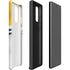 NFL Green Bay Packers White Striped Galaxy Note20 5G Pro Case