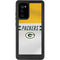 NFL Green Bay Packers White Striped Galaxy Note20 5G Waterproof Case