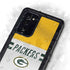 NFL Green Bay Packers White Striped Galaxy Note20 5G Waterproof Case