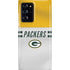 NFL Green Bay Packers White Striped Galaxy Note20 Ultra 5G Lite Case