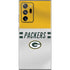 NFL Green Bay Packers White Striped Galaxy Note20 Ultra 5G Skin