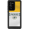 NFL Green Bay Packers White Striped Galaxy Note20 Ultra 5G Waterproof Case