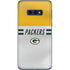 NFL Green Bay Packers White Striped Galaxy S10e Skin