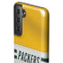 NFL Green Bay Packers White Striped Galaxy S21 FE Pro Case