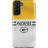 NFL Green Bay Packers White Striped Galaxy S21 Plus 5G Pro Case