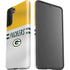 NFL Green Bay Packers White Striped Galaxy S21 Plus 5G Pro Case