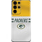 NFL Green Bay Packers White Striped Galaxy S21 Ultra 5G Skin