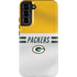 NFL Green Bay Packers White Striped Galaxy S22 Plus Pro Case