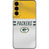 NFL Green Bay Packers White Striped Galaxy S22 Skin
