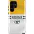 NFL Green Bay Packers White Striped Galaxy S22 Ultra Pro Case