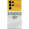 NFL Green Bay Packers White Striped Galaxy S22 Ultra Skin