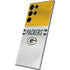 NFL Green Bay Packers White Striped Galaxy S22 Ultra Skin