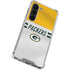NFL Green Bay Packers White Striped Galaxy S23 Clear Case