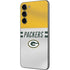 NFL Green Bay Packers White Striped Galaxy S23 Plus Skin