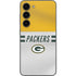 NFL Green Bay Packers White Striped Galaxy S23 Skin