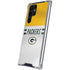 NFL Green Bay Packers White Striped Galaxy S24 Ultra Clear Case
