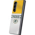 NFL Green Bay Packers White Striped Galaxy Z Fold5 5G Skin