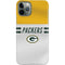NFL Green Bay Packers White Striped iPhone 11 Pro Lite Case