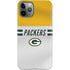 NFL Green Bay Packers White Striped iPhone 11 Pro Lite Case