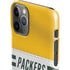 NFL Green Bay Packers White Striped iPhone 11 Pro Lite Case
