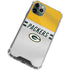 NFL Green Bay Packers White Striped iPhone 11 Pro Max Clear Case