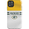 NFL Green Bay Packers White Striped iPhone 11 Pro Max Impact Case
