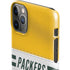 NFL Green Bay Packers White Striped iPhone 11 Pro Max Lite Case