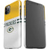 NFL Green Bay Packers White Striped iPhone 11 Pro Max Lite Case