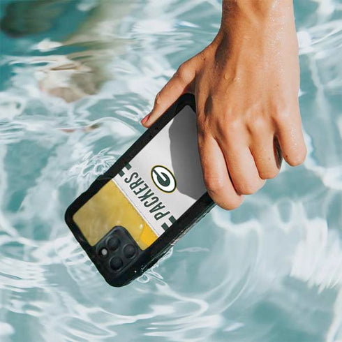 NFL Green Bay Packers White Striped iPhone 11 Pro Max Waterproof Case