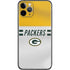 NFL Green Bay Packers White Striped iPhone 11 Pro Skin