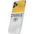 NFL Green Bay Packers White Striped iPhone 11 Pro Skin