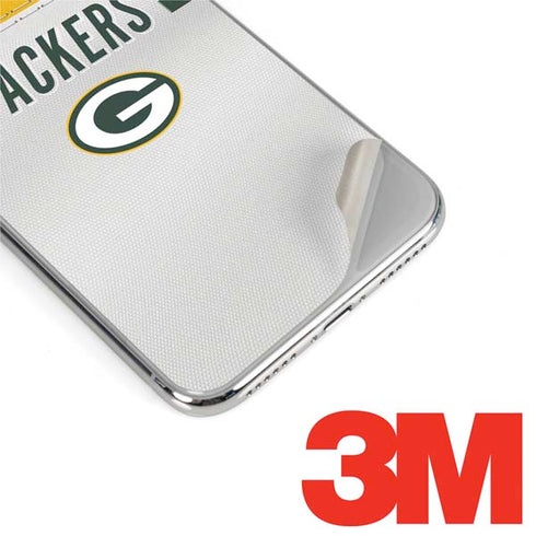 NFL Green Bay Packers White Striped iPhone 11 Pro Skin