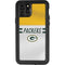 NFL Green Bay Packers White Striped iPhone 11 Pro Waterproof Case