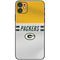 NFL Green Bay Packers White Striped iPhone 11 Skin