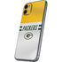 NFL Green Bay Packers White Striped iPhone 11 Skin