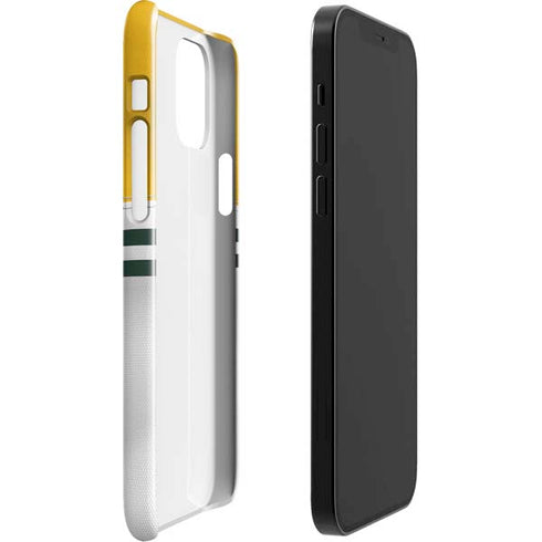 NFL Green Bay Packers White Striped iPhone 12 Mini Lite Case