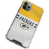 NFL Green Bay Packers White Striped iPhone 12 Pro Clear Case