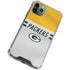 NFL Green Bay Packers White Striped iPhone 12 Pro Max Clear Case