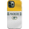 NFL Green Bay Packers White Striped iPhone 12 Pro Max Impact Case