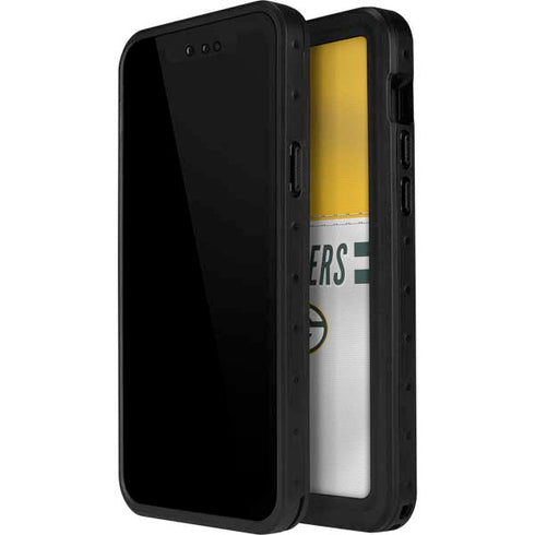 NFL Green Bay Packers White Striped iPhone 12 Pro Max Waterproof Case