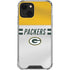 NFL Green Bay Packers White Striped iPhone 13 Clear Case