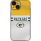 NFL Green Bay Packers White Striped iPhone 13 Mini Skin