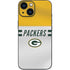 NFL Green Bay Packers White Striped iPhone 13 Mini Skin
